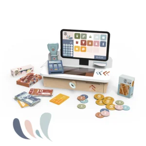 קופה רושמת מעץ-speedy monkey